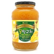 초록원 꿀 망고차