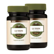GNC 내추럴 브랜드 루테인 40mg 소프트젤 캡슐, 30개입, 2개