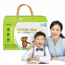 어린이 홍삼 키즈 녹용 앤 홍삼 20ml 30포 아이들 건강 음료 키성장 면역력 도움