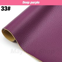 가죽 PU 자체 접착 수정 수리 패치 스틱 온 소파 보조금 패브릭 스티커 스크랩북 소재, 29 Deep purple_01 137x10cm
