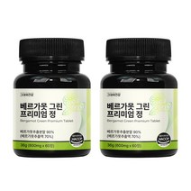 그대의건강 베르가못 그린 프리미엄 정, 2개, 60정
