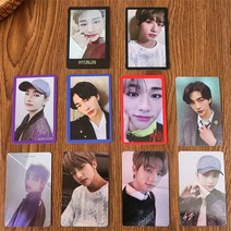 Kpop 스트레이 포토카드 Go Live LOMO 카드 엽서 양면 펠릭스 현대 방찬 리 놀이용 팬 컬렉션, 5.4x8.6cm 20gram, HYUNJIN 2