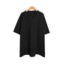 수맘 여성용 베이스 브이넥 반팔 티셔츠