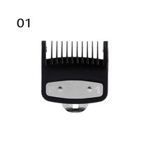새로운 10 개/대 헤어 클리퍼 빗 가이드 키트 멀티 컬러 플라스틱 트리머 어태치먼트 3-25mm 범용 살롱 도, 한개옵션1, 02 01 1PC