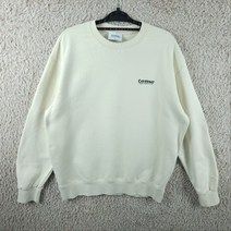 빈티지프렌/ [남L]커버낫 아이보리 오버핏 맨투맨