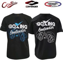 컨텐더 복싱 티셔츠 반팔 쿨론 격투기 운동복 K.T-5C