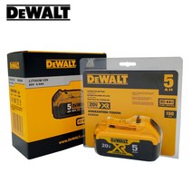 DCB205 디월트 정품 배터리 20V 5.0Ah 박스패키지, 1개