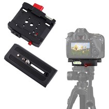 카메라 플레이트 삼각대 액션캠 수평계 슬라이딩 짐벌, 라이프허브 본상품선택, 라이프허브 본상품선택