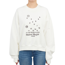 메종마르지엘라 메종마르지엘라 로고 S51GU0118 S25540 101 여자 긴팔 맨투맨 티셔츠