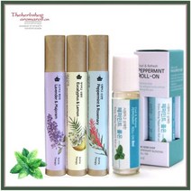 아로마 롤온 스틱 아로마 롤 숙면 롤링 라벤더 오일 페파민트 오일 레몬 오일, (8ml)AT-페퍼민트&(유통기한:23.01)