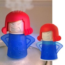 앵그리마마 전자레인지 스팀 클리너, 레드블루, 2개