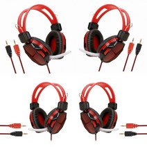 TWKL 라이브 833MV 게이밍 헤드셋 레드