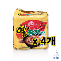 오뚜기 열려라 참깨라면 4개입 (115g X 4입) X 4 [총 16개입], 16개