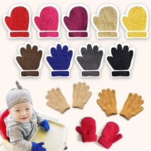 리빙엔터 Kid 귀요미장갑 유아장갑 아동장갑 겨울장갑 어린이장갑 벙어리장갑 손가락 방한장갑 체험장갑
