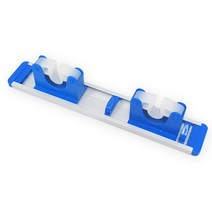 다용도 청소도구걸이 2구 알류미늄 우산 막대 밀대 985352EA, 1, 본상품선택