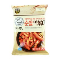 (냉장)미정당 순쌀떡볶이2인x3개, 401.2g, 13세트