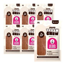얌츄 쫀득 말랭이 100g, 연어, 6개