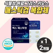 매스틱복합체 메스틱검 메스타감 양배추 프락토올리고당 비타민 혼합 분말 환 알약형태 폴리페놀