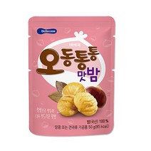 베베쿡 처음먹는 반찬&간식 먹거리 모음, 1개, 베베쿡 오동통통 맛밤