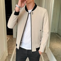 가바바 빅사이즈 남성 5XL까지 항공점퍼 심플 댄디스타일 스타일리시 블루종 자켓 G42497
