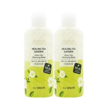 더샘 힐링 티 가든 클렌징워터 300ml/그린티x2개, 1+1 더샘 힐링 티 가든 클렌징워