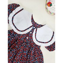 면60수 아사 미니딸기 원단, 곤색