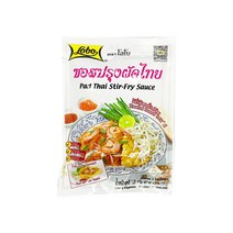 GLOBO 로보 팟타이소스 태국식볶음면 120g pad thai noodles, 1개