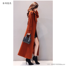 아이버리아여성 겨울 롱 코트 긴 모직 착용 해외구매대행 효정글로벌 판매상품