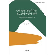 국내 출생 다문화가정 청소년의 아픔과 분투:아산재단 연구총서 제418집 | 사회적 차별로부터의 회복과 성장, 집문당, 서영석 저