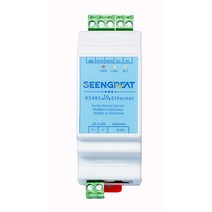 SEENGREAT-rs485-rj45 이더넷 레일 산업용 직렬 서버 레일- 지원 RS485 컨버터 모듈, [01] WHITE