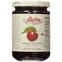 Darbo Marasque Sour Cherry Fruit Spread 다르보 체리 후르츠 스프레드 잼 454g