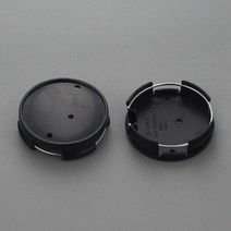 휠캡 62mm/60mm 클립 레이 휠 센터 캡 4 개 자동차 커버 캡 enkei ssr volk 로고 엠블럼 허브 림 교체용, 02 Black blank cap
