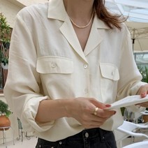 [레티고] 모던 카라 포켓 셔츠