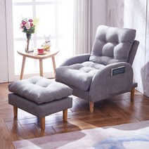 1인리클라이너 수유 리클라이너소파 좌식 1인용 가리모쿠 의자 쇼파 북유럽 패브릭 원룸 리클라이너쇼파, M