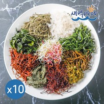 해초야 9해조 8g x 10봉 국산 9가지 매일해초샐러드 꼬시래기 SE9810, 단품