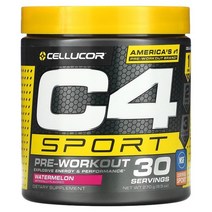 셀루코어 Cellucor C4 스포츠 프리 워크아웃 수박 맛 270g, 2kg, 1팩