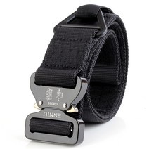 TUSHI 항공 알루미늄 버클 야외 전술 남성 훈련 벨트 구조 rappelling 안전 나일론 외부 벨트