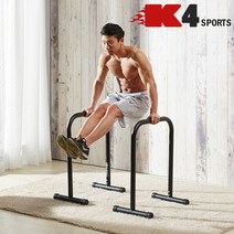 [KT알파쇼핑]K4스포츠아몸디 딥프레스 파워 딥스 치닝디핑 평행봉(K4-301), 블랙