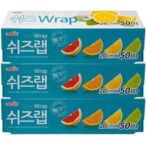 크린손 쉬즈랩 20cm x 50M 3개, 3개입