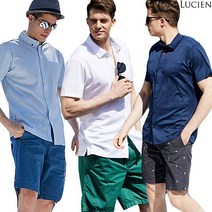 [루시앙] 남성 리플레쉬 쿨링 쿨맥스 반팔 셔츠 3종 택1 (P000634386)