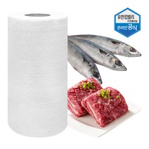 크리넥스 천연펄프 롤 해동지 무형광 미트페이퍼, 41403_롤 해동지2롤 한박스