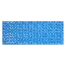 수영장 사다리 매트 보호 수영장 사다리 패드 미끄럼 방지 질감이있는 단계 매트 파란색, 91x23cm, PVC, 푸른