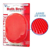거품 개바디솔 고급 애견퍼프 프렌치불독 소프트고무