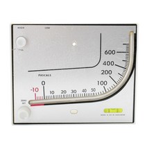 아날로그 차압계 칠리 오일 차동 압력 게이지 미터 A1-700PA 스위치, 한개옵션0