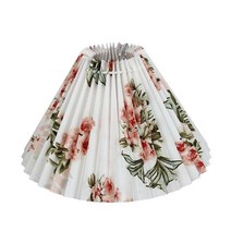 GHSHOP 현대 Pleated 전등 갓 천으로 조명 액세서리 교체 노르딕 스타일 장식 E27 E14 카페 거실 침실 장식, 옷감, 다중