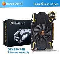 huannzhi 그래픽 카드 rtx 2060 gtx 650 750 760 960 1060 2g 4g 6g rx 550 560 4g 비디오 카드 gddr4 gddr5 dvi vga, gtx650 2g