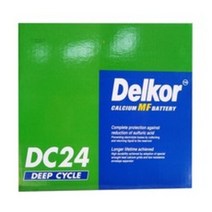 델코 DC 24 70Ah 캠핑카 딥사이클밧데리 산업용 레저용 카라반, DC24  70Ah, 폐배터리반납