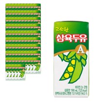 삼육 고소한맛A 190ml, 96팩