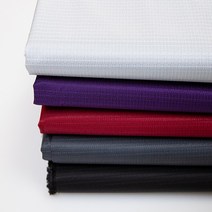 퀼트가게대폭 UV코팅 두꺼은 도비 옥스포드 코팅 천 원단, 버건디