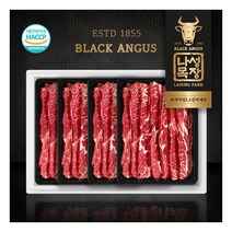 푸드진정성 1855블랙앵거스 프리미엄 LA갈비 선물세트(4KG/1kgx4팩)/탑초이스, 1kg
